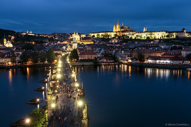 Charles Bridge photo by Brian Campbell - no caption