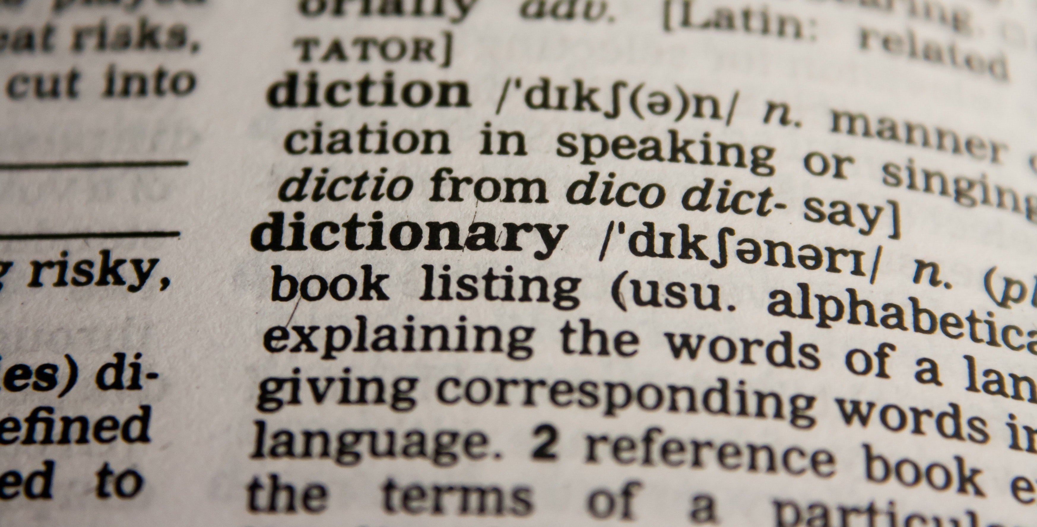 dictionary