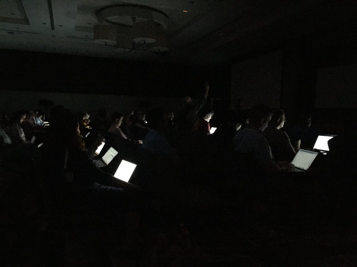 IETF in the dark